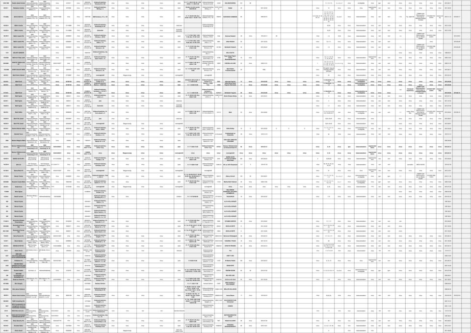 22 14 nem nem 2011.02.22 08.00-08.20 Mérleg u. 2. 21 175/2008. BAVA-KER 06-09-014358 14872169 6806 Szikáncs, Fő u. 1/B H - P: 05.00-18.00, Szo: 05.00-, V: 05.00-11.