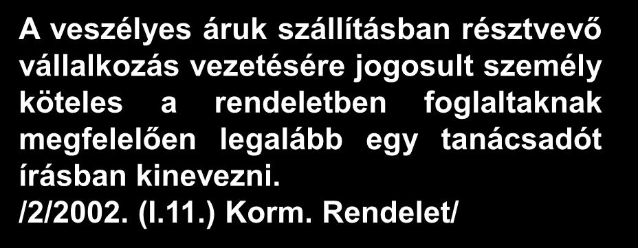 Az ADR megjelenése a boltjaikban, raktáraikban miért jelent problémát az Önök számára? 1.4 Résztvevők felelőssége 1.4.1 Általános biztonsági gondoskodás 1.4.2 Fő résztvevők kötelezettsége 1.4.2.1 Feladó 1.