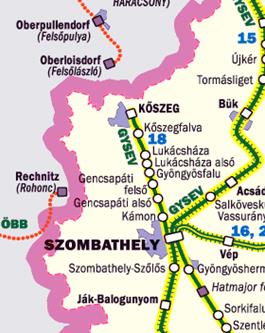 18. Vonal Szombathely-Kőszeg korszerűsítés Forrás: A projekt összköltsége:2,4 milliárd Ft (IKOP)