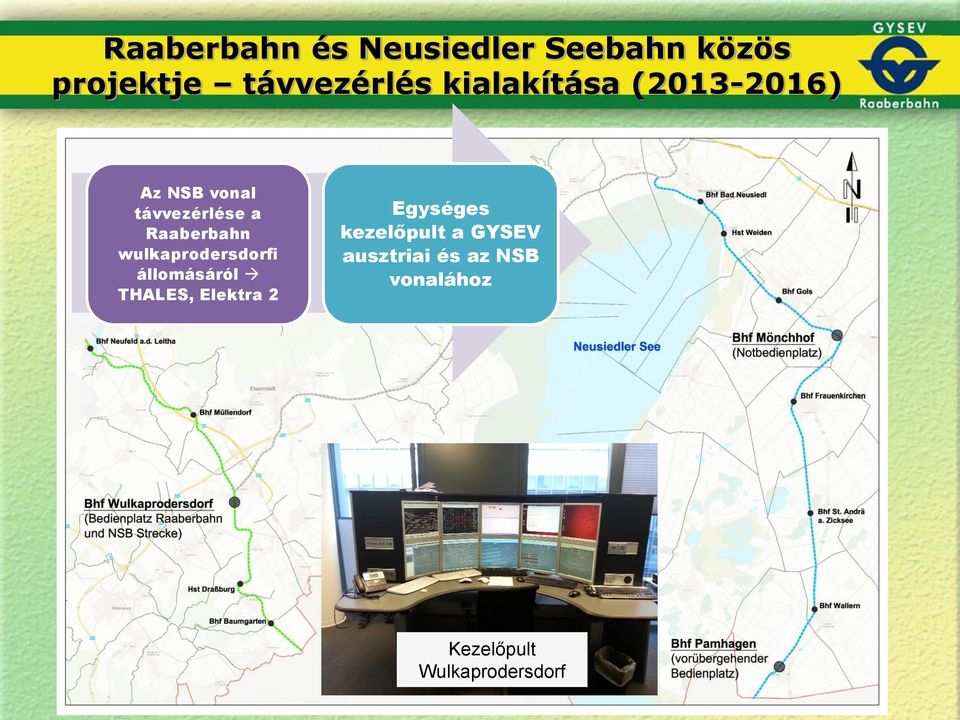 wulkaprodersdorfi állomásáról THALES, Elektra 2 Egységes