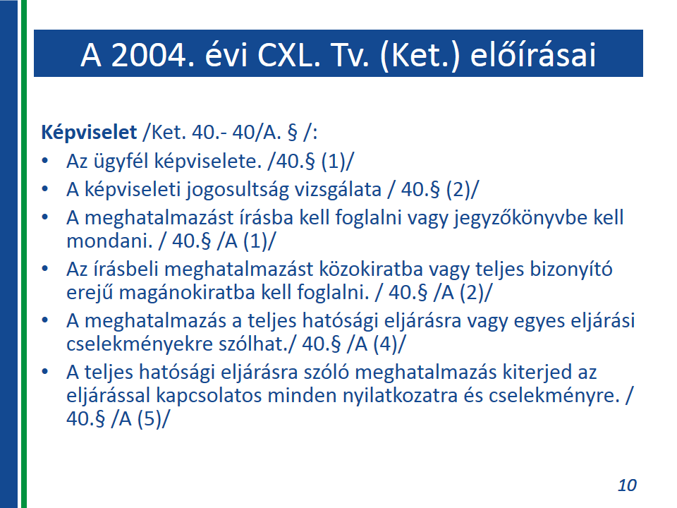 g) az eljárási cselekményben érintett személy,..., a hatósági tanú, az eljáró ügyintéző és a jegyzőkönyvvezető oldalankénti aláírását.