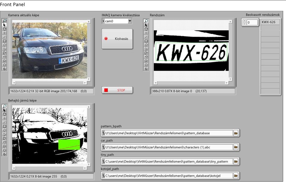 87X 8-bit image (2,137) Behajtó jármű képe pattern_bpath U:\Users\me\Desktop\VirtMűszer\Rendszámfelismerő\pattern_database car_path