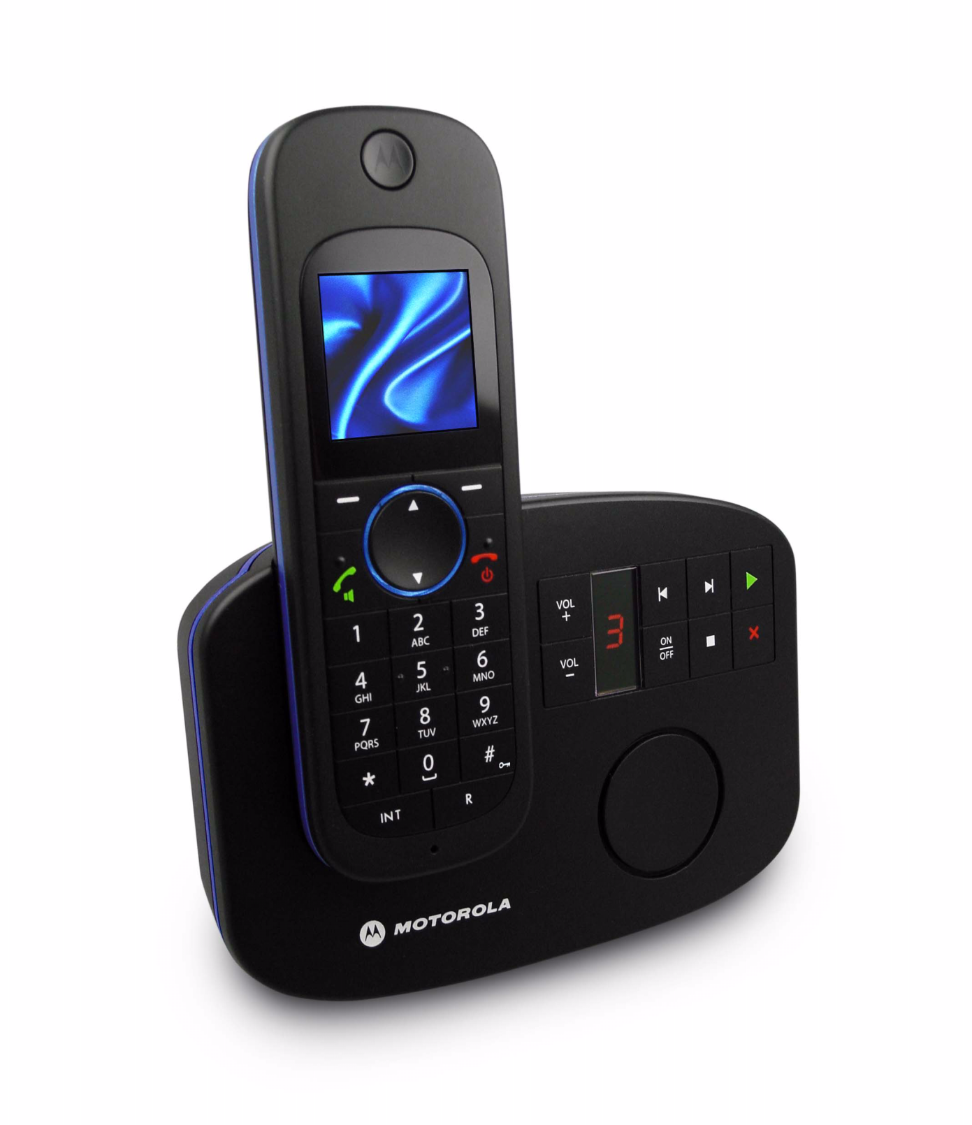Motorola D1110-es sorozat Digitális vezeték nélküli telefon üzenetrögzítővel Vigyázat!