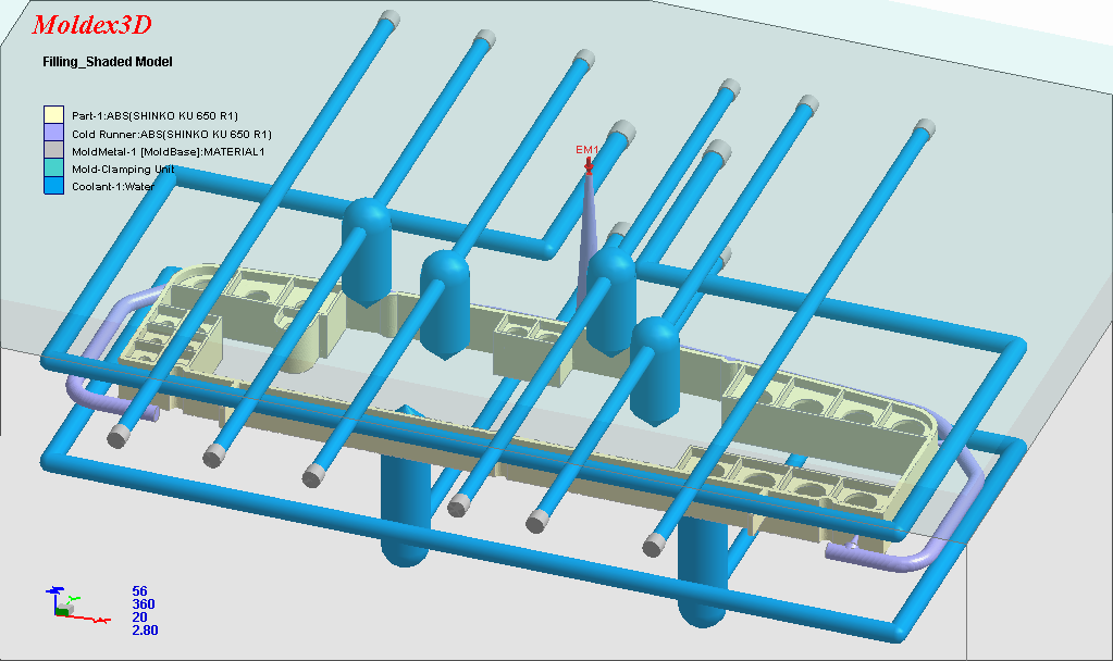 Moldex3D, műanyagtechnológiai szimuláció Paraméterek?