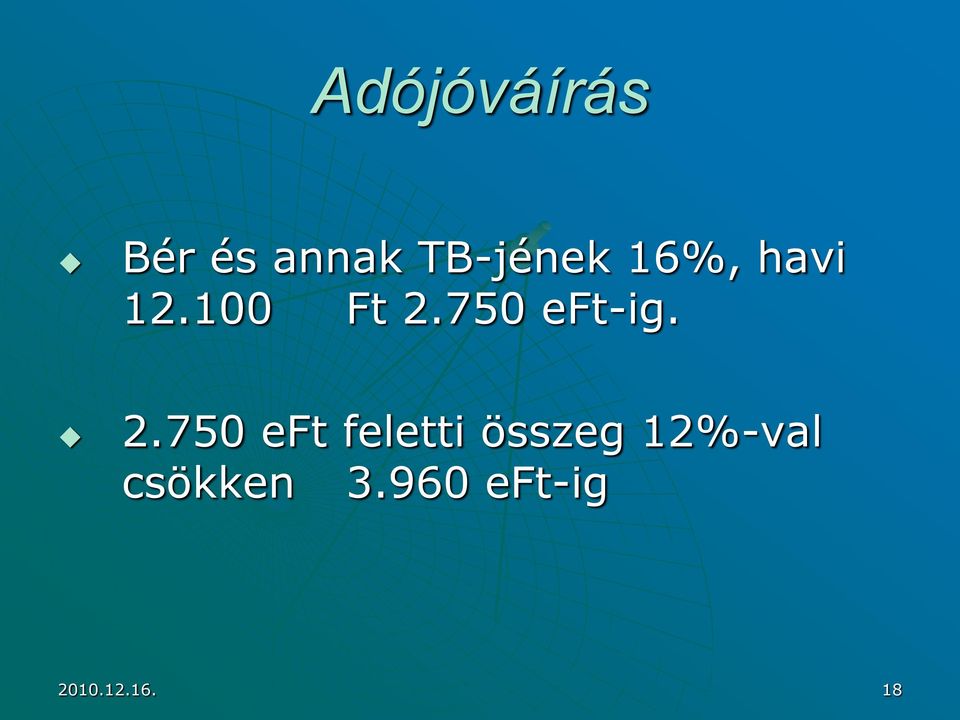 2.750 eft feletti összeg 12%-val