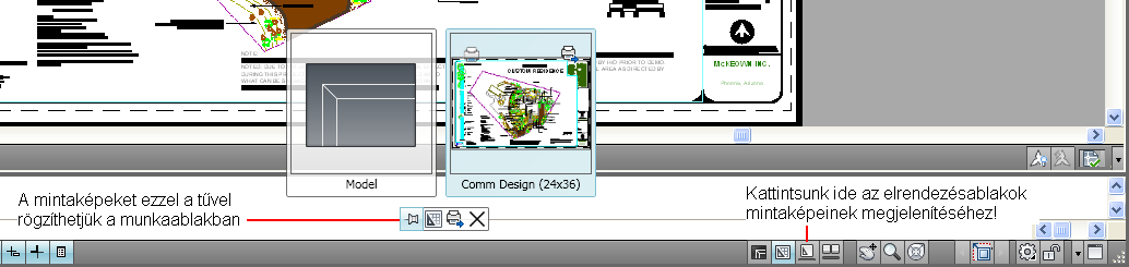 AZ AUTOCAD LT 2013 ALAPJAI 33 tos nyomva tartása közben választhatunk és így visszatérhetünk bármely korábbi nagyításra (lásd az 1-12.