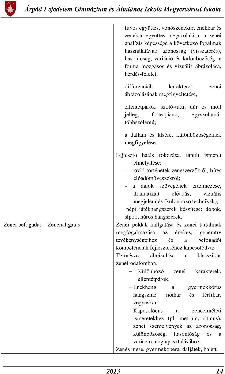 egyszólamútöbbszólamú; a dallam és kíséret különbözőségeinek megfigyelése.