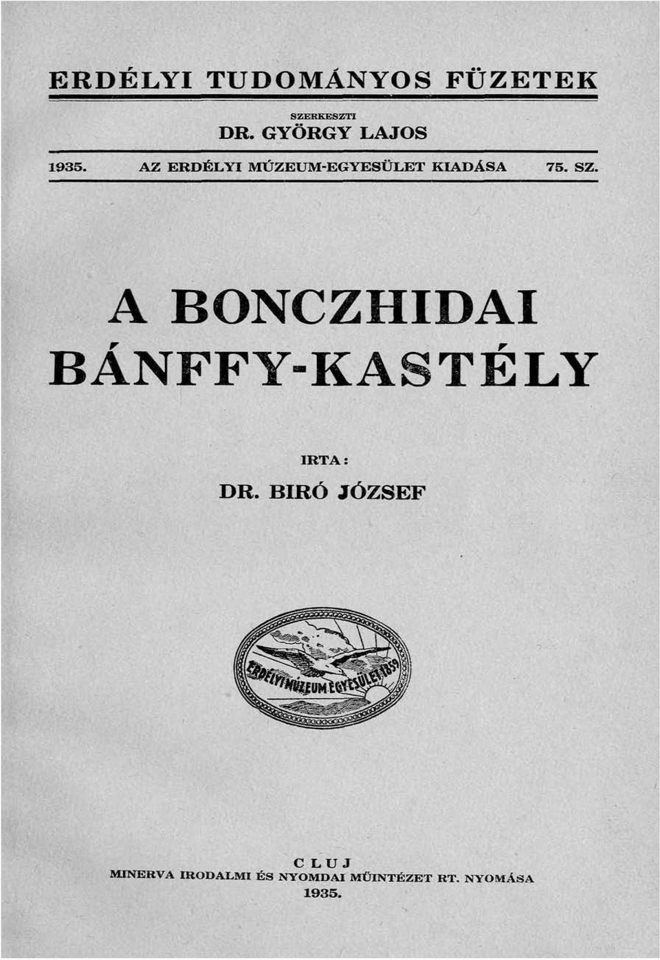 A B O N C Z H I D A I Á N F F Y - K A S T É L Y IRTA: dr.