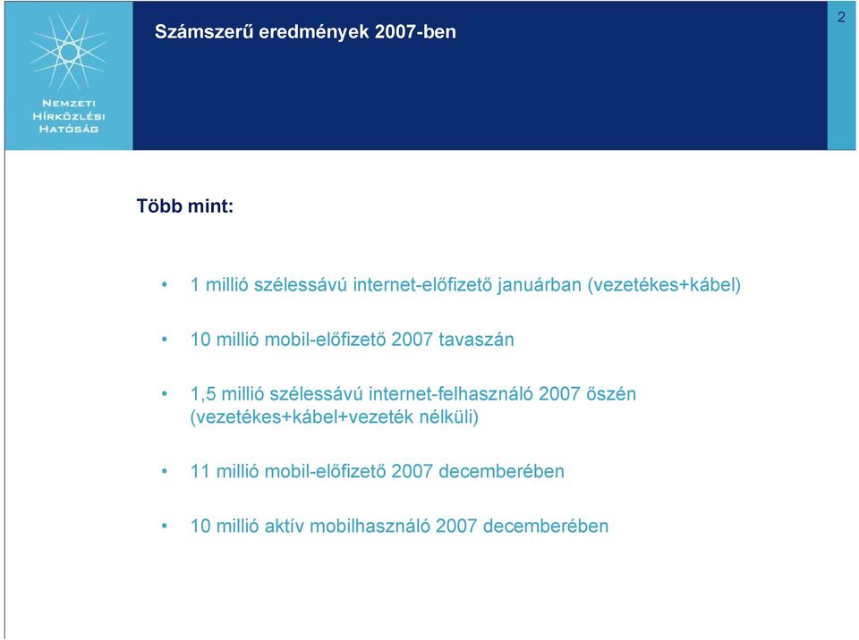 szélessávú internet-felhasználó 2007 őszén (vezetékes+kábel+vezeték nélküli) 11