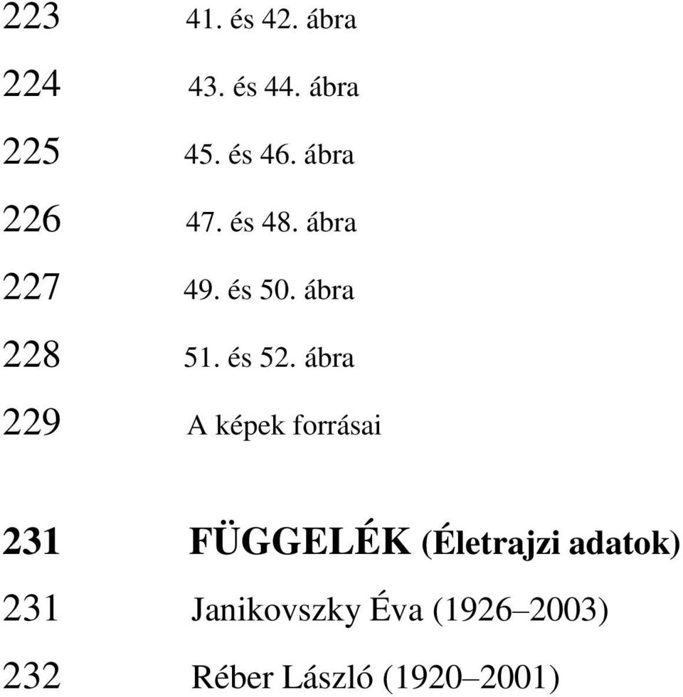 ábra 229 A képek forrásai 231 FÜGGELÉK (Életrajzi adatok)