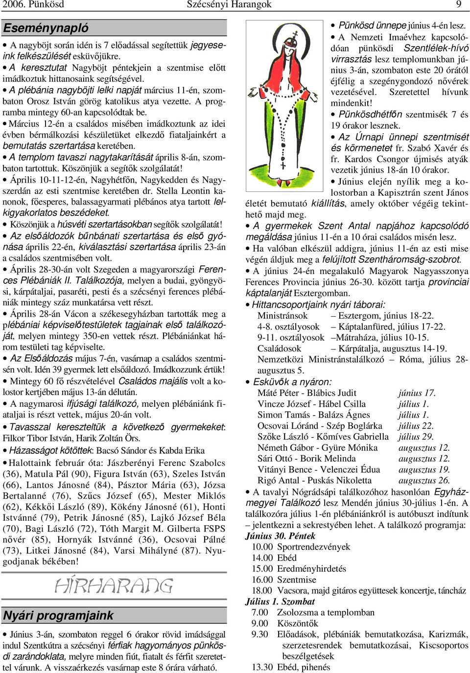 A programba mintegy 60-an kapcsolódtak be. Március 12-én a családos misében imádkoztunk az idei évben bérmálkozási készületüket elkezdő fiataljainkért a bemutatás szertartása keretében.