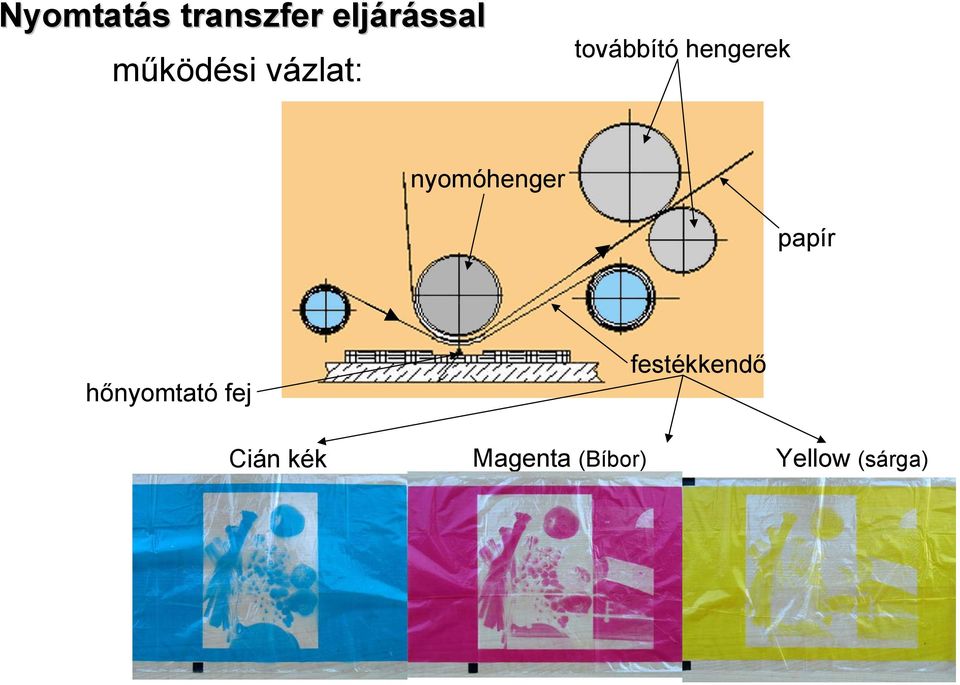 nyomóhenger papír hőnyomtató fej