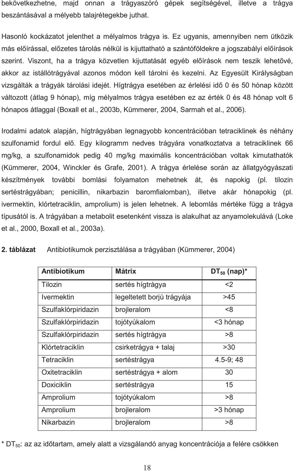 Viszont, ha a trágya közvetlen kijuttatását egyéb el írások nem teszik lehet vé, akkor az istállótrágyával azonos módon kell tárolni és kezelni.