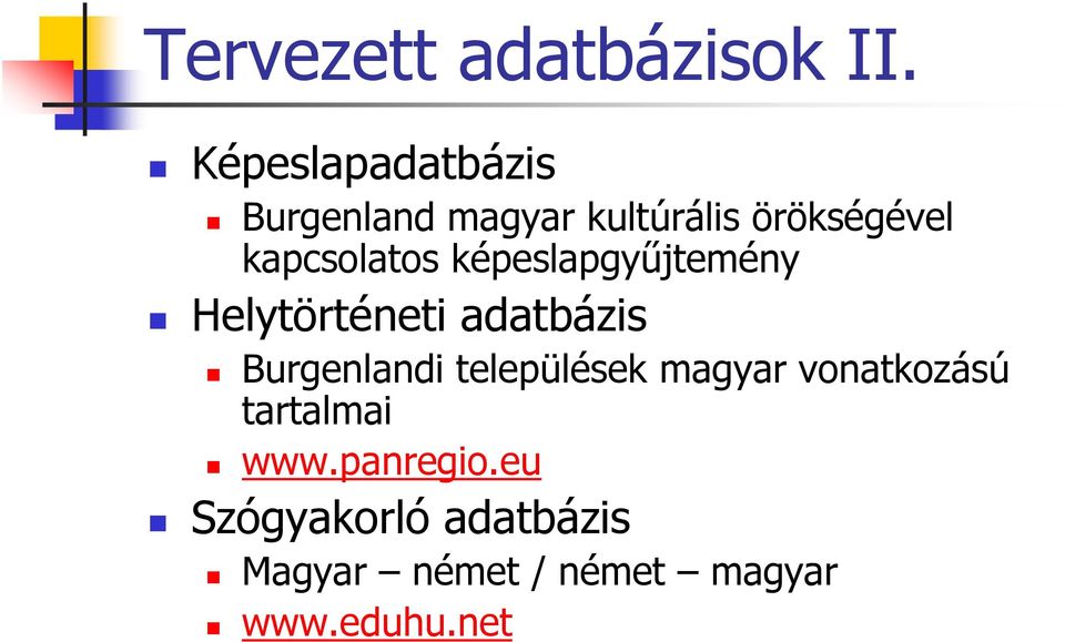 kapcsolatos képeslapgyűjtemény Helytörténeti adatbázis Burgenlandi