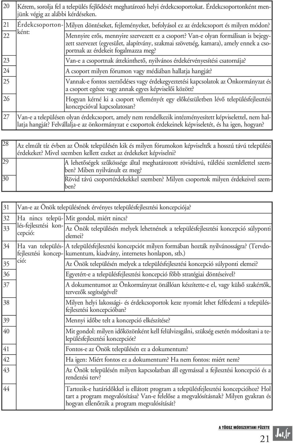 Van-e olyan formálisan is bejegyzett szervezet (egyesület, alapítvány, szakmai szövetség, kamara), amely ennek a csoportnak az érdekeit fogalmazza meg?