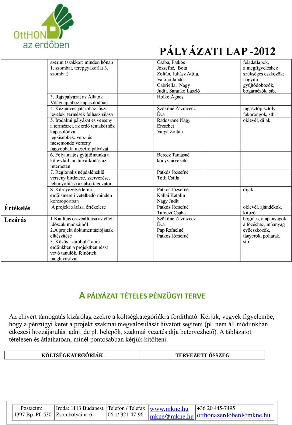 Kézműves játszóház: őszi Szökőné Zazravecz levelek, termések felhasználása Éva 5.