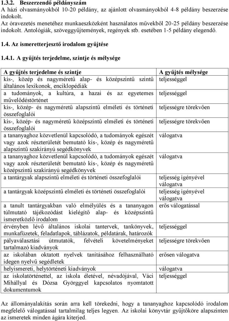 Az ismeretterjesztő irodalom gyűjtése 1.