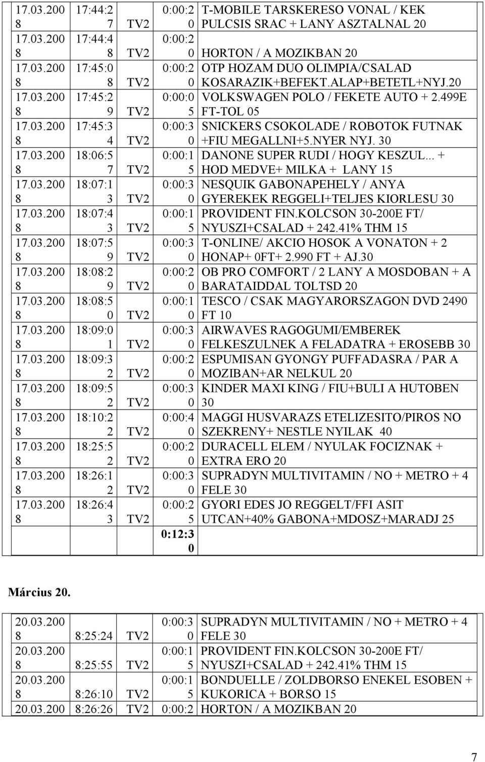 :: VOLKSWAGEN POLO / FEKETE AUTO +.499E FT-TOL ::3 SNICKERS CSOKOLADE / ROBOTOK FUTNAK +FIU MEGALLNI+.NYER NYJ. 3 ::1 DANONE SUPER RUDI / HOGY KESZUL.