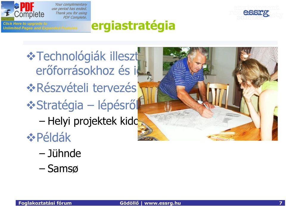 Stratégia lépésről lépésre Helyi projektek kidolgozása