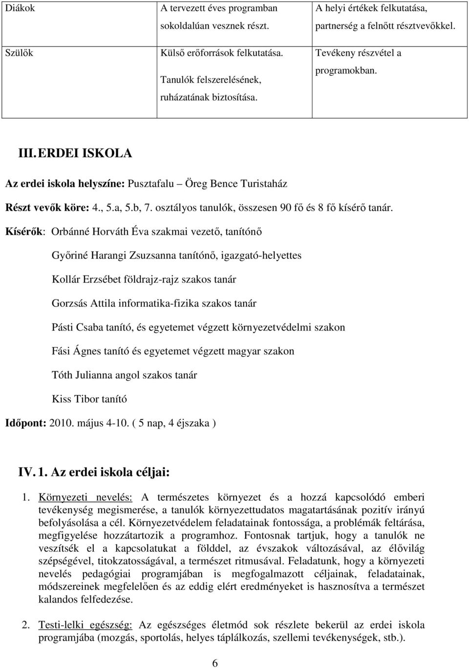 , 5.a, 5.b, 7. osztályos tanulók, összesen 90 fő és 8 fő kísérő tanár.