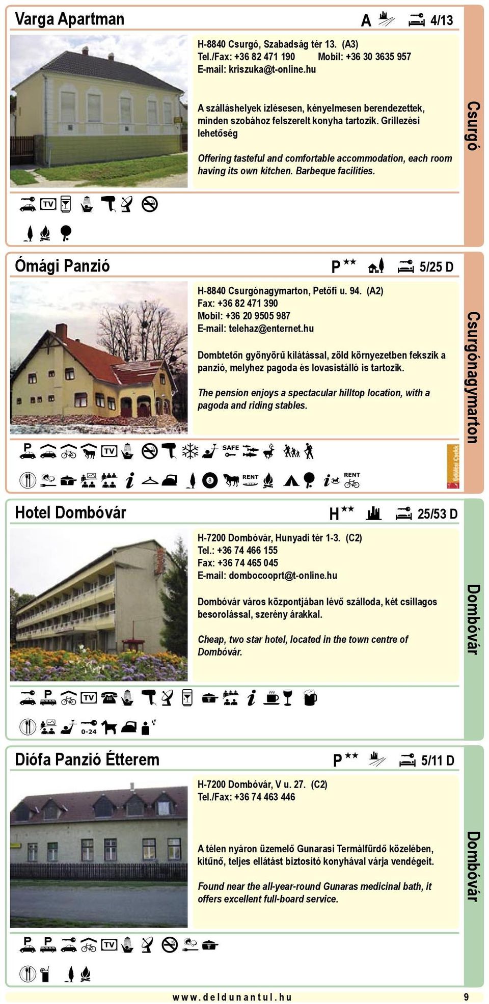 Grillezési lehetőség Offering tasteful and comfortable accommodation, each room having its own kitchen. Barbeque facilities. H-8840 Csurgónagymarton, Petőfi u. 94.