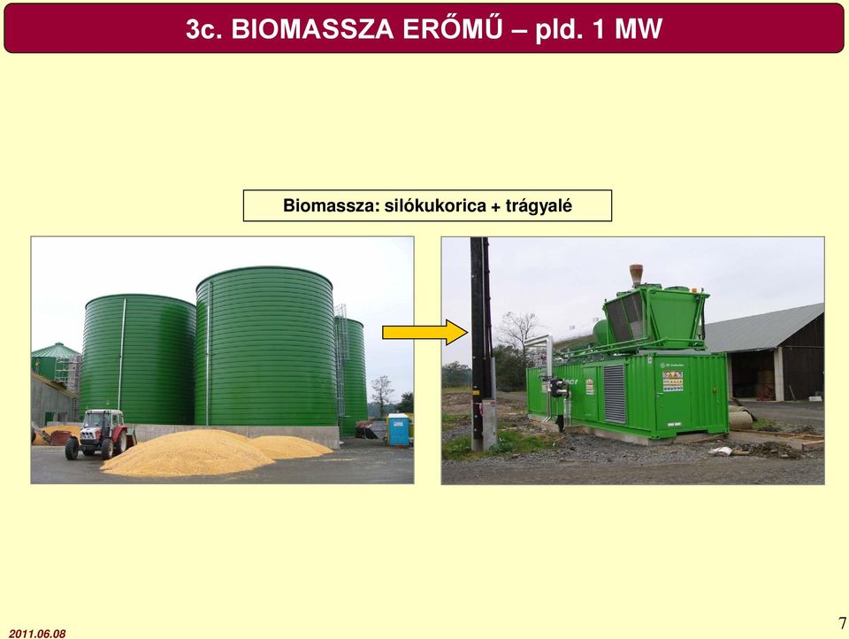 1 MW Biomassza: