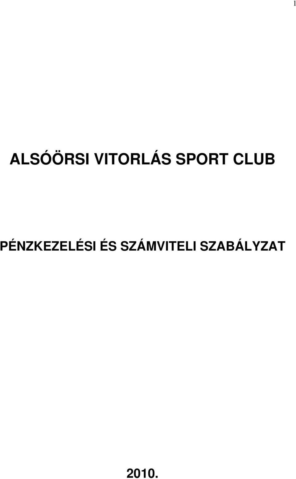 CLUB PÉNZKEZELÉSI