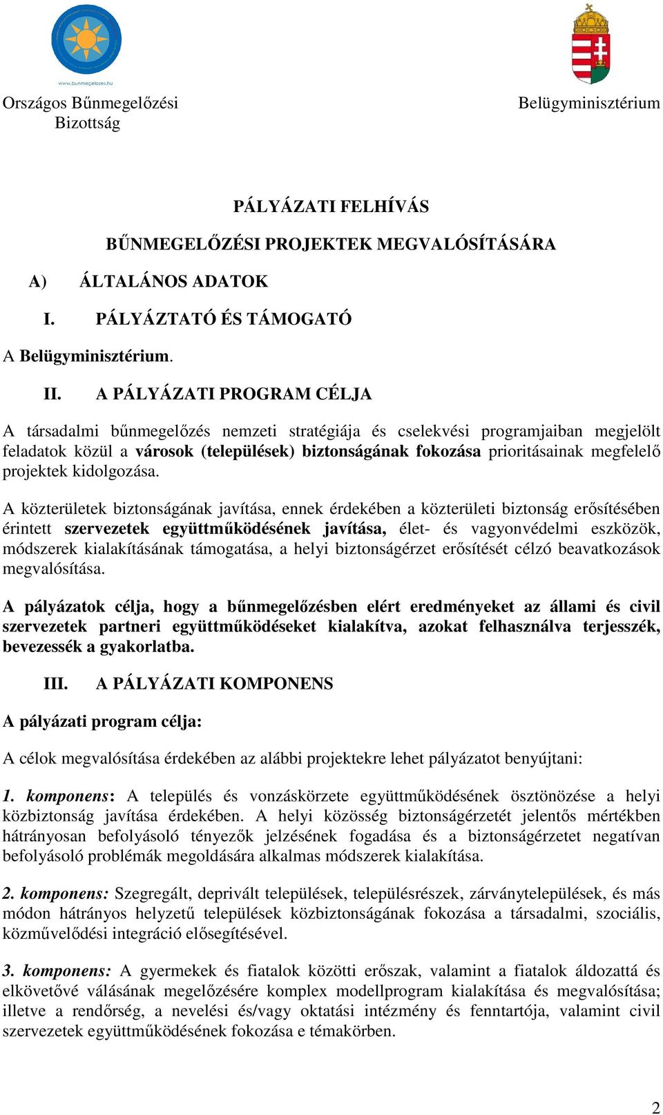 projektek kidolgozása.