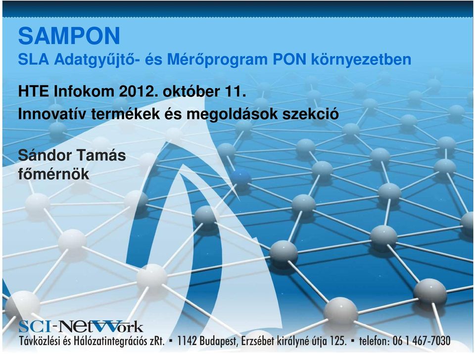 Infokom 2012. október 11.