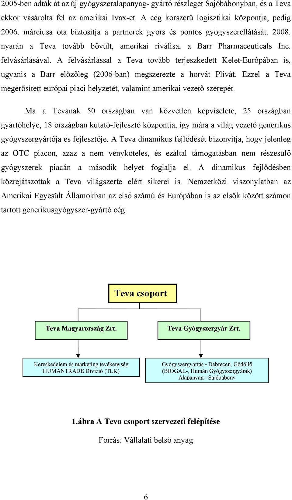 A felvásárlással a Teva tovább terjeszkedett Kelet-Európában is, ugyanis a Barr előzőleg (2006-ban) megszerezte a horvát Plivát.