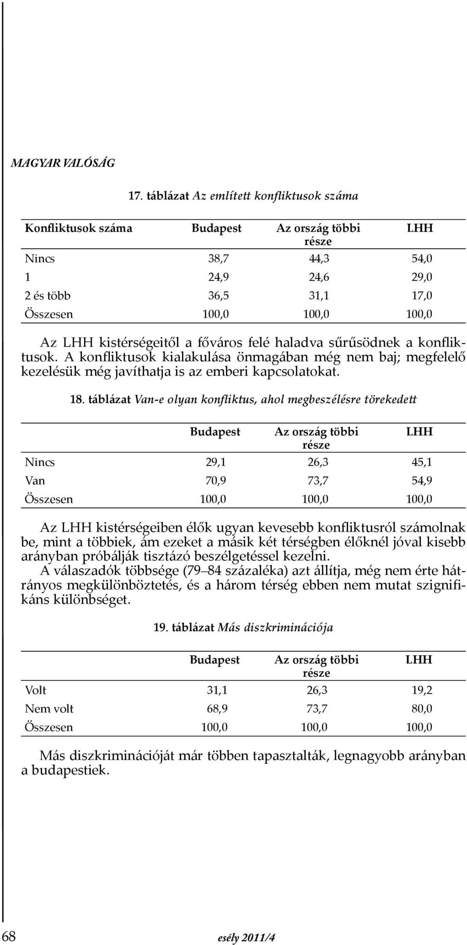 A konfliktusok kialakulása önmagában még nem baj; megfelelő kezelésük még javíthatja is az emberi kapcsolatokat. 18.