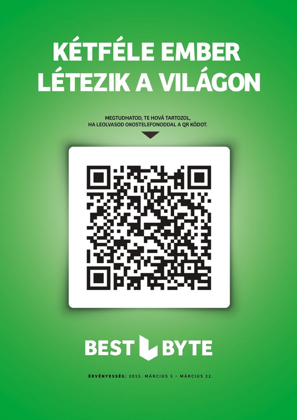 ODDAL A QR KÓDOT.