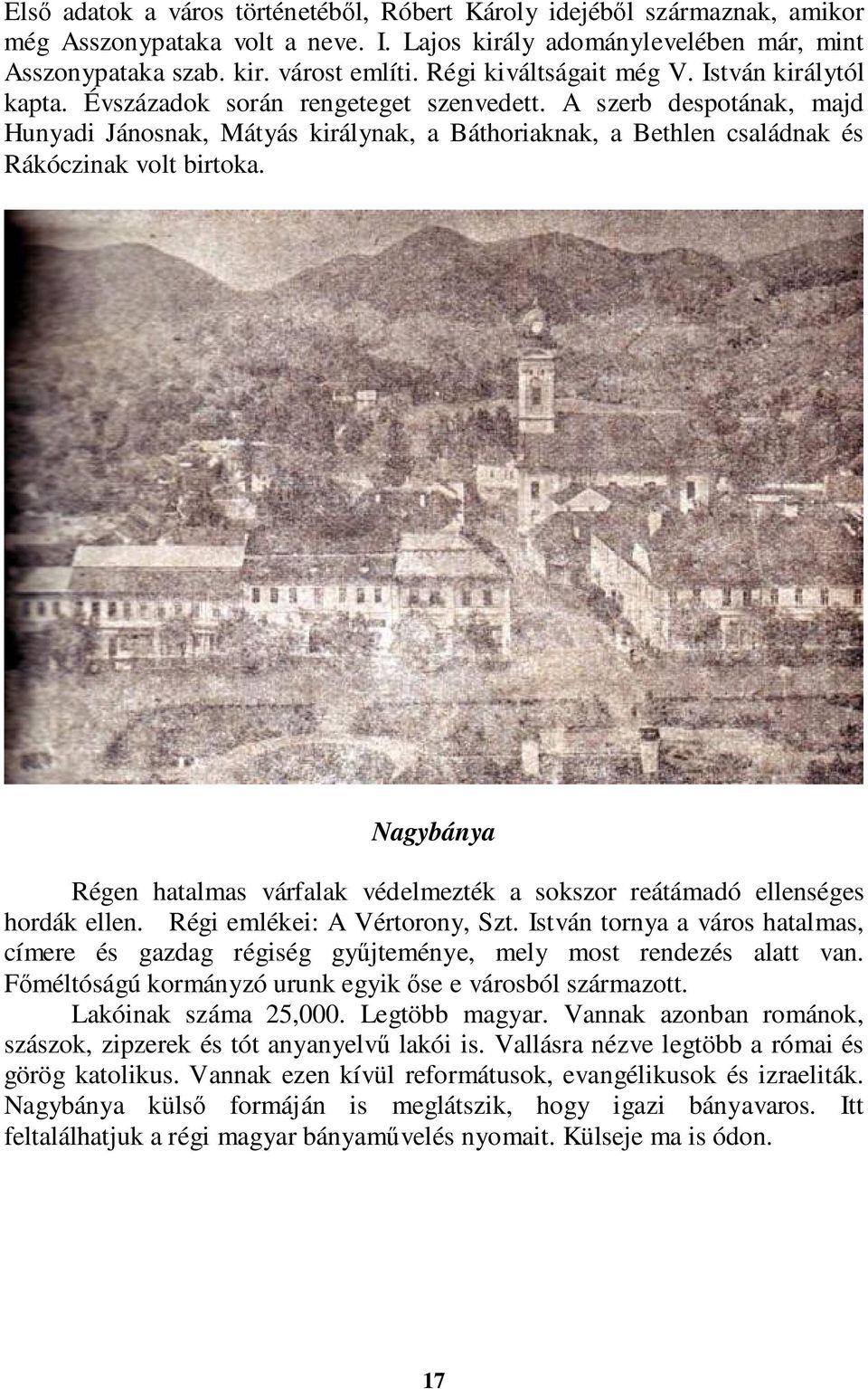 A szerb despotának, majd Hunyadi Jánosnak, Mátyás királynak, a Báthoriaknak, a Bethlen családnak és Rákóczinak volt birtoka.