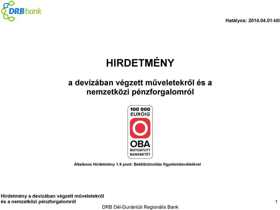 Hirdetmény 1.