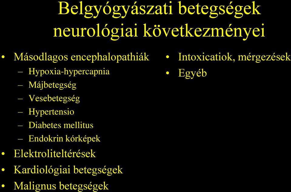 Hypertensio Diabetes mellitus Endokrin kórképek