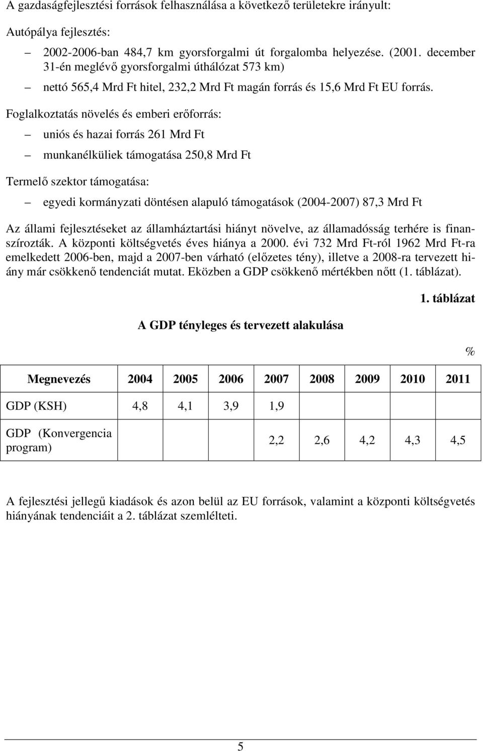 Foglalkoztatás növelés és emberi erıforrás: uniós és hazai forrás 261 Mrd Ft munkanélküliek támogatása 250,8 Mrd Ft Termelı szektor támogatása: egyedi kormányzati döntésen alapuló támogatások