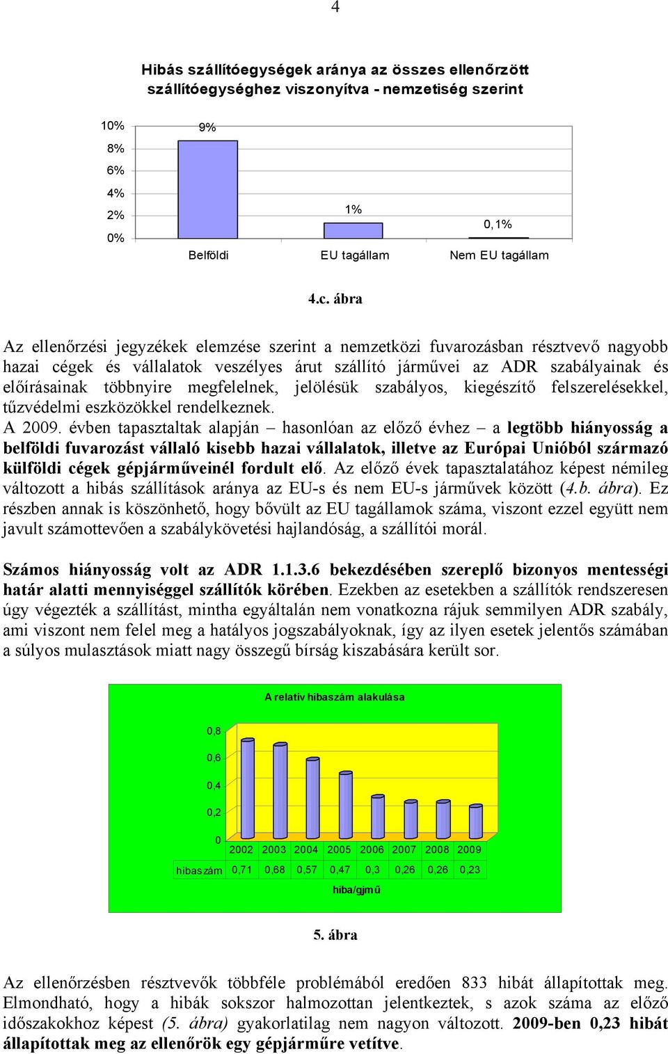 megfelelnek, jelölésük szabályos, kiegészítő felszerelésekkel, tűzvédelmi eszközökkel rendelkeznek. A 2009.