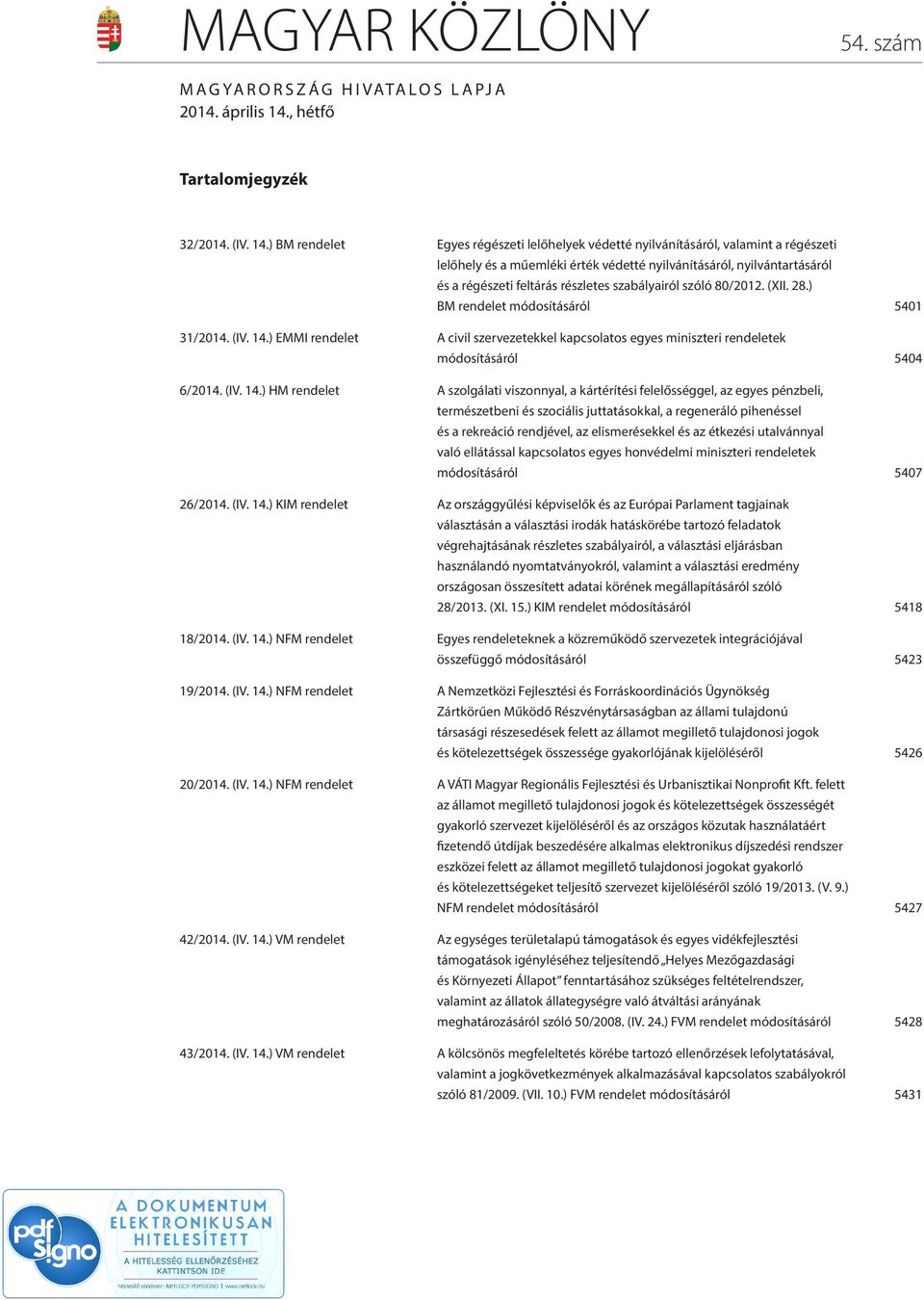 ) BM rendelet Egyes régészeti lelőhelyek védetté nyilvánításáról, valamint a régészeti lelőhely és a műemléki érték védetté nyilvánításáról, nyilvántartásáról és a régészeti feltárás részletes