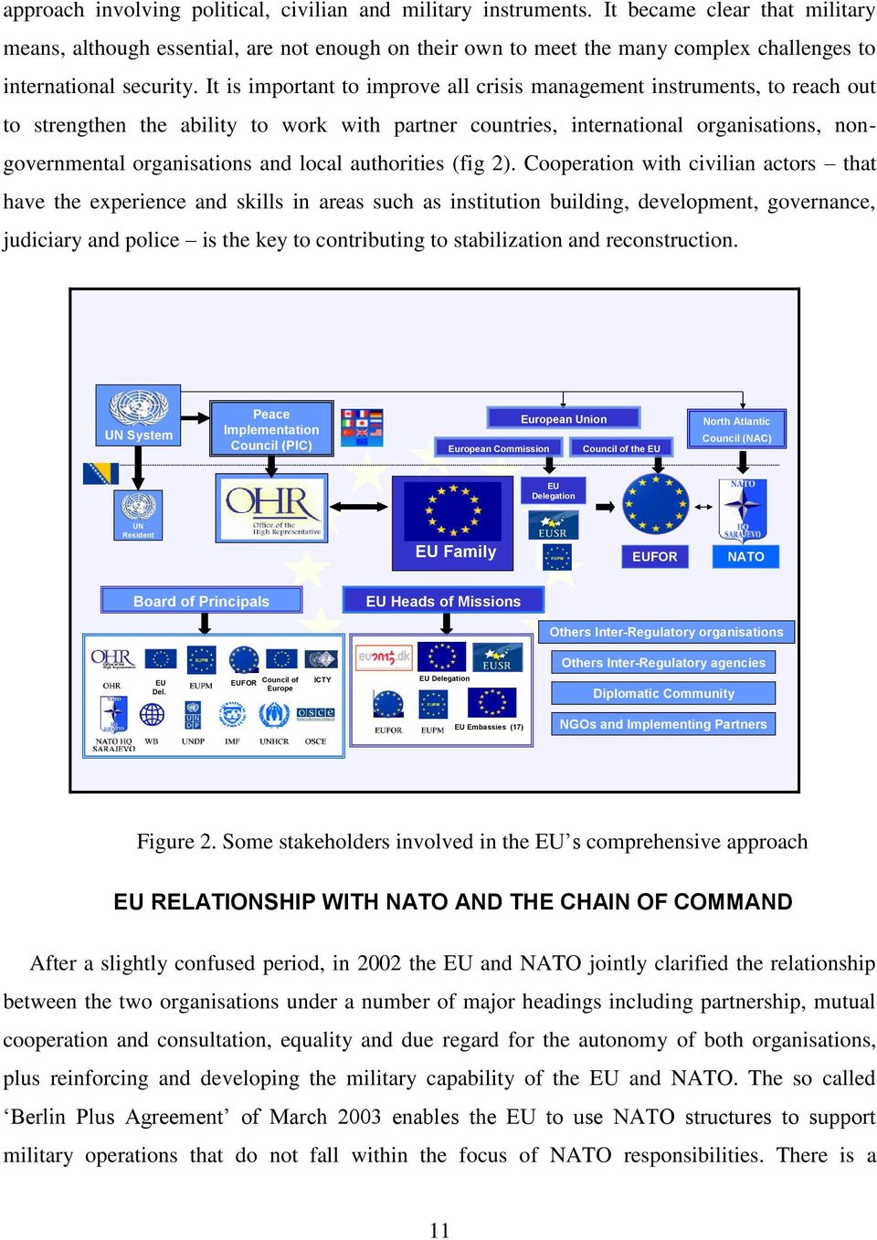 It is important to improve all crisis management instruments, to reach out to strengthen the ability to work with partner countries, international organisations, nongovernmental organisations and