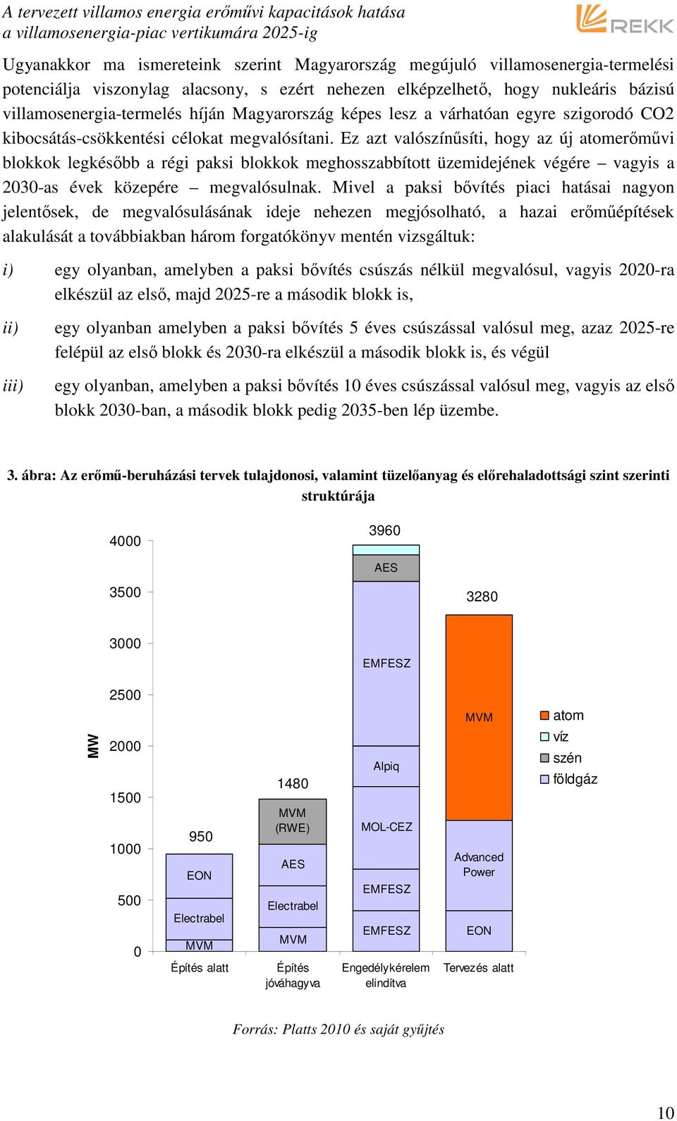 Ez azt valószínősíti, hogy az új atomerımővi blokkok legkésıbb a régi paksi blokkok meghosszabbított üzemidejének végére vagyis a 2030-as évek közepére megvalósulnak.