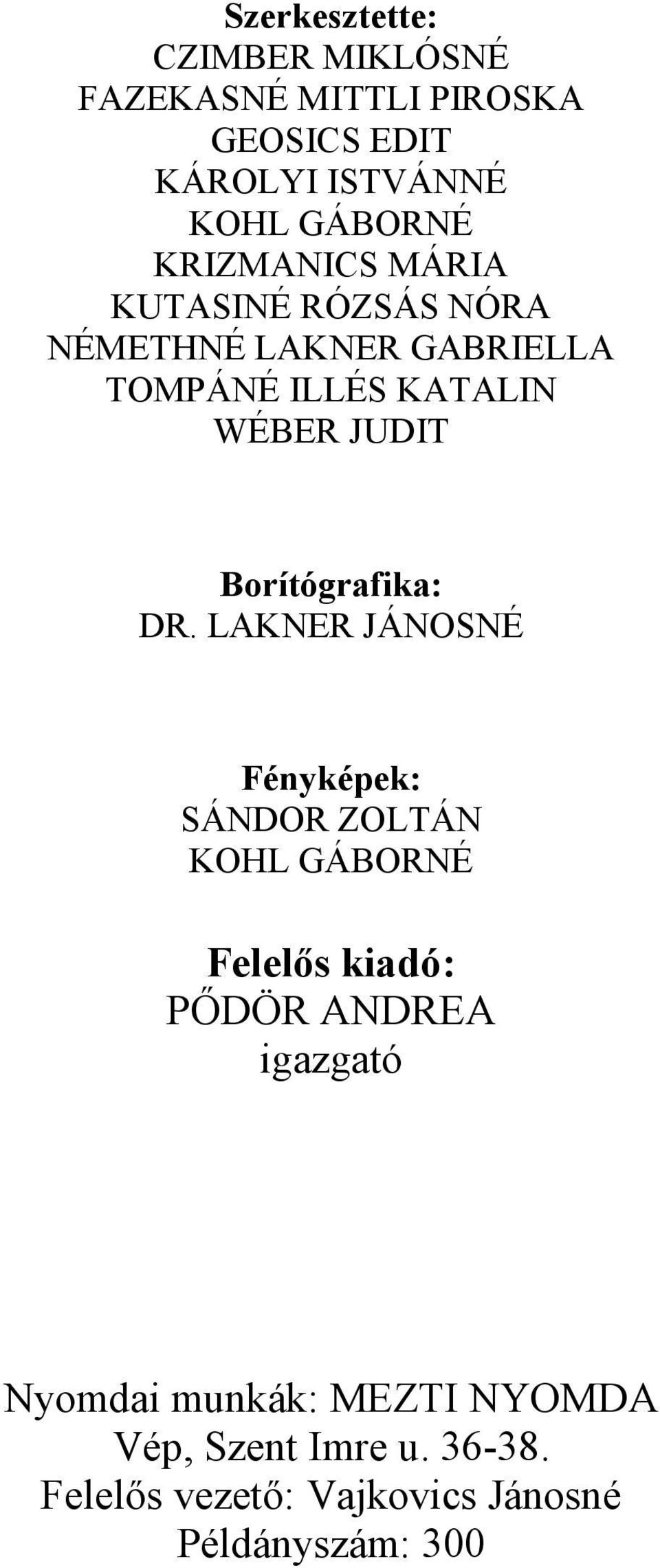 Borítógrafika: DR.