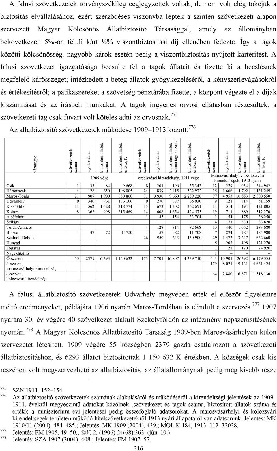 Így a tagok közötti kölcsönösség, nagyobb károk esetén pedig a viszontbiztosítás nyújtott kártérítést.