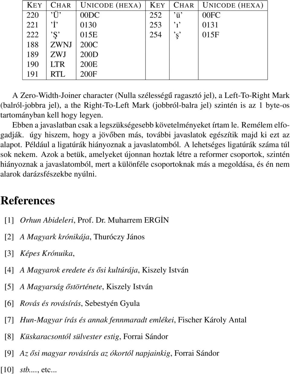 Ebben a javaslatban csak a legszükségesebb követelményeket írtam le. Remélem elfogadják. úgy hiszem, hogy a jövőben más, további javaslatok egészítik majd ki ezt az alapot.