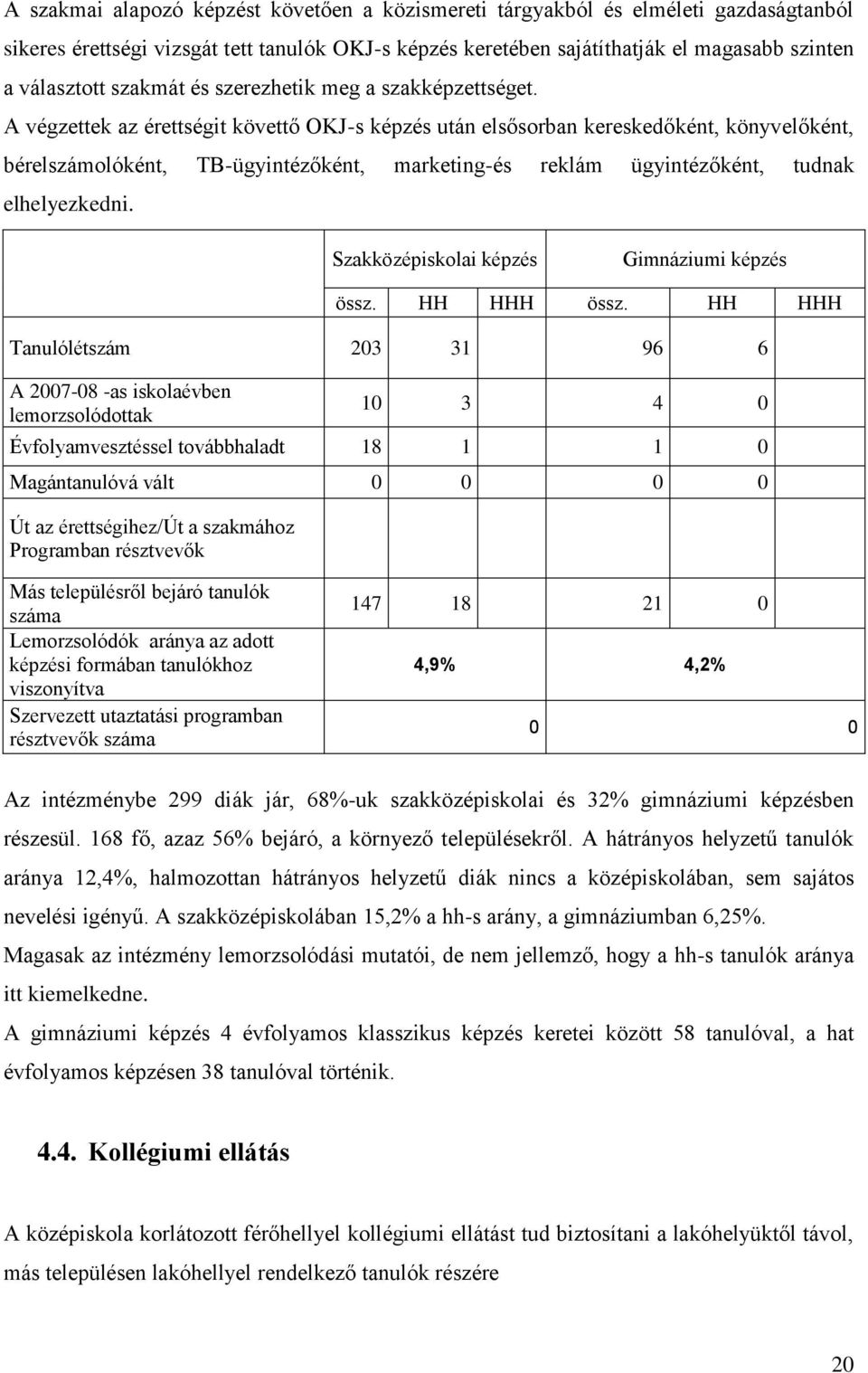 A végzettek az érettségit követtő OKJ-s képzés után elsősorban kereskedőként, könyvelőként, bérelszámolóként, TB-ügyintézőként, marketing-és reklám ügyintézőként, tudnak elhelyezkedni.