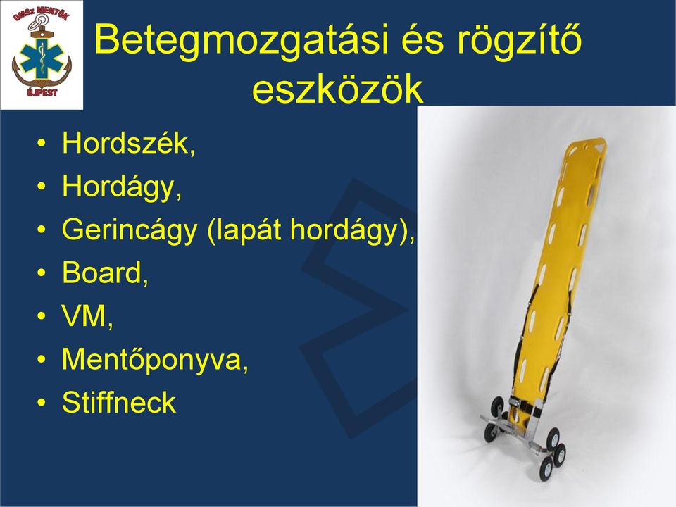 Gerincágy (lapát hordágy),