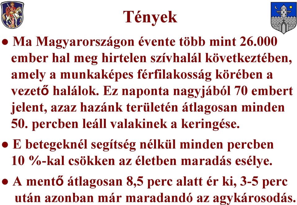 Ez naponta nagyjából 70 embert jelent, azaz hazánk területén átlagosan minden 50.