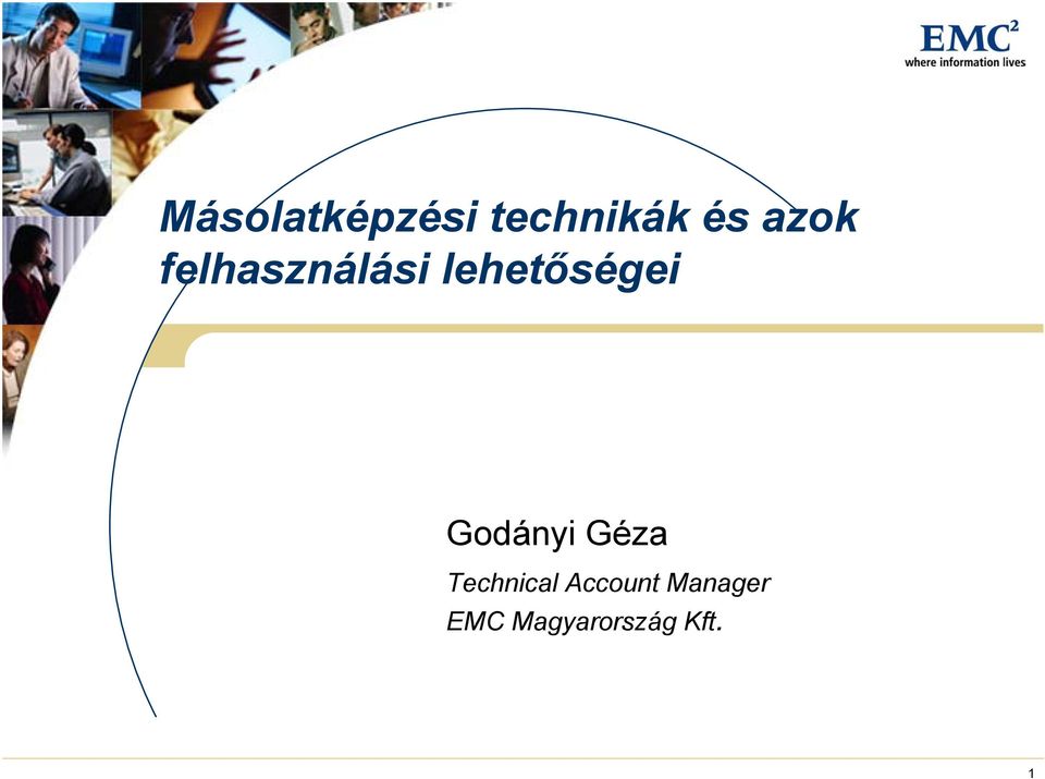 Godányi Géza Technical Account