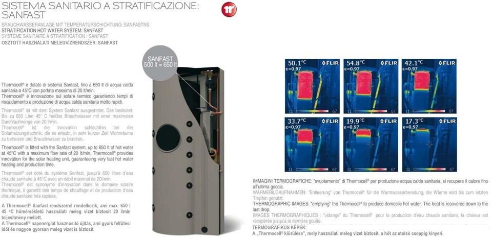 A Thermocell napenergiát hasznosító újítás, ami gyors felfűtési időt és nagyon gyorsan meleg vizet is