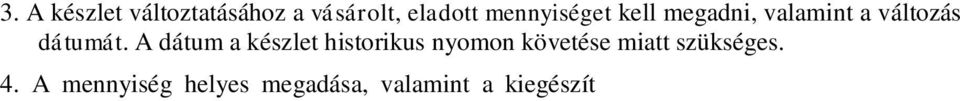 Ha valamely anyag nevét nem találjuk a felajánlott listákban, akkor használjuk a listák alatt található b vít gombot.