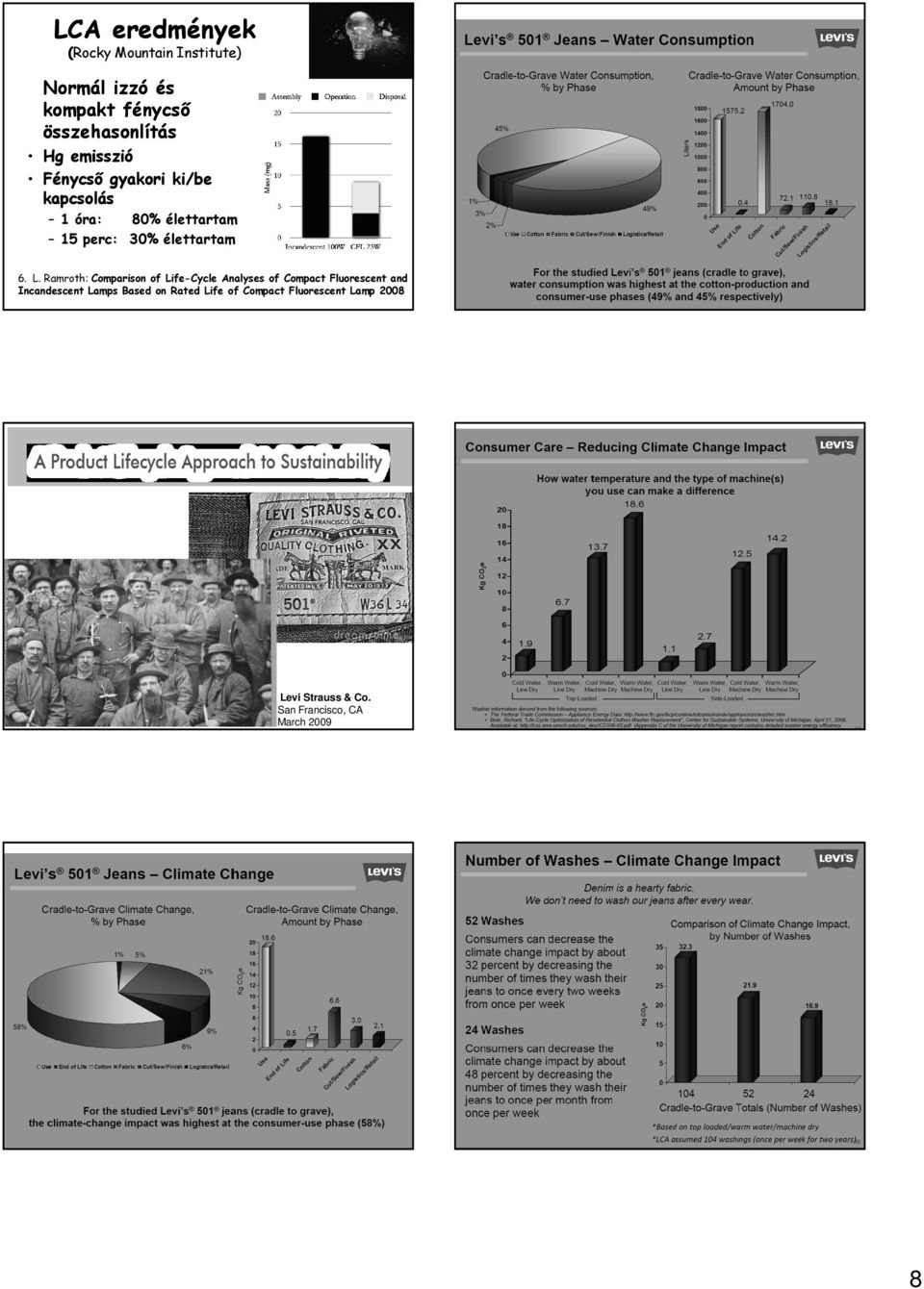 Ramroth: Comparison of Life-Cycle Analyses of Compact Fluorescent and Incandescent Lamps